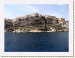 Corse-15 * Bonifacio perche sur sa falaise de craie * 512 x 384 * (65KB)